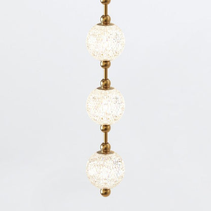 Alora Marni 16-Light Head Natural Brass LED Modern Pendant Chandelier