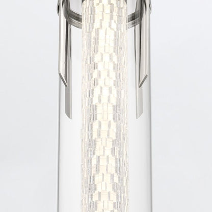 Eurofase Espada 1-Light Polished Chrome Modern Pendant Chandelier