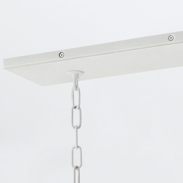 Hinkley Flora 10-Light Textured Plaster Linear Chandelier