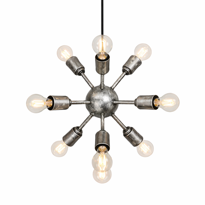 Mullan Lighting Glenties 10-Light Brass Sputnik Chandelier