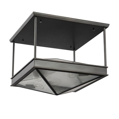 Alora Cairo 4-Light Urban Bronze Semi-Flush Chandelier