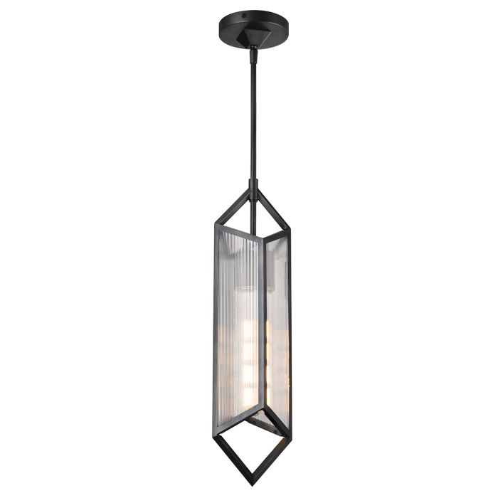 Alora Cairo 1-Light Urban Bronze Modern Pendant Chandelier