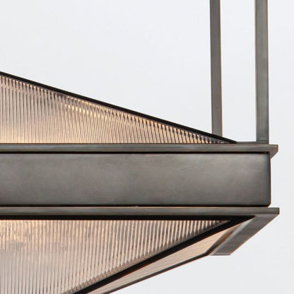 Alora Cairo 4-Light Urban Bronze Semi-Flush Chandelier