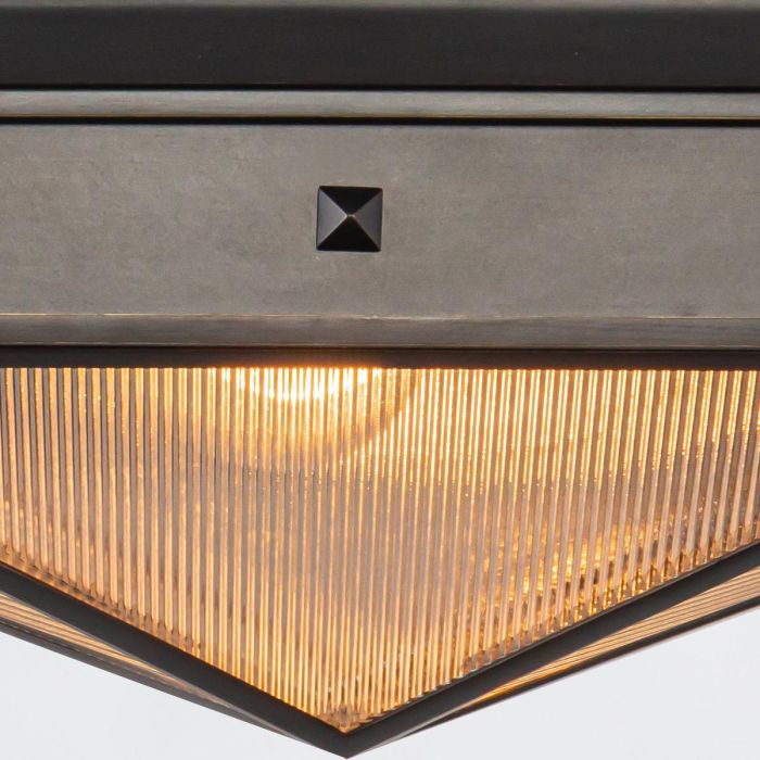 Alora Cairo 2-Light Urban Bronze Flush Mount Chandelier