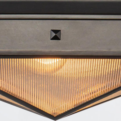 Alora Cairo 2-Light Urban Bronze Flush Mount Chandelier